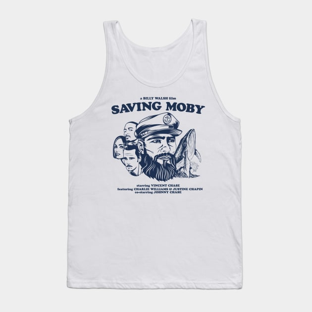 Saving Moby Tank Top by nickbuccelli